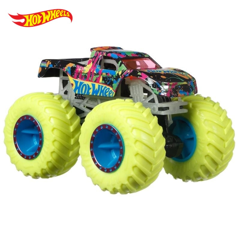 Hot Wheels Monster Trucks Glow in Dark Assorted
