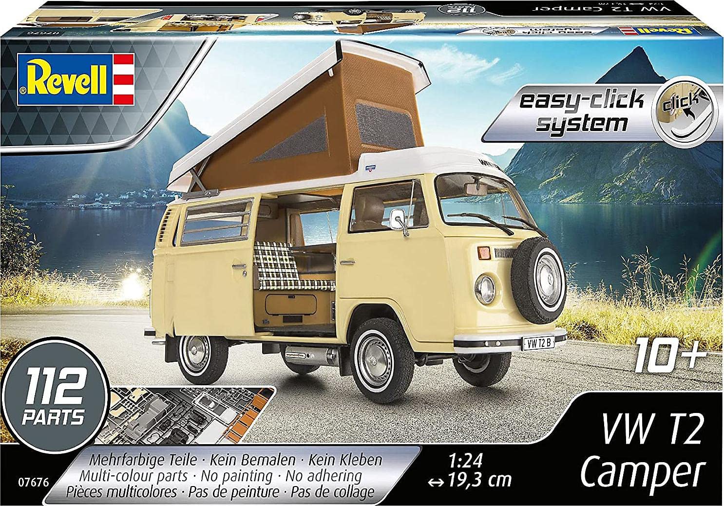 VW T2 Camper easy-click 1:24 Scale Kit