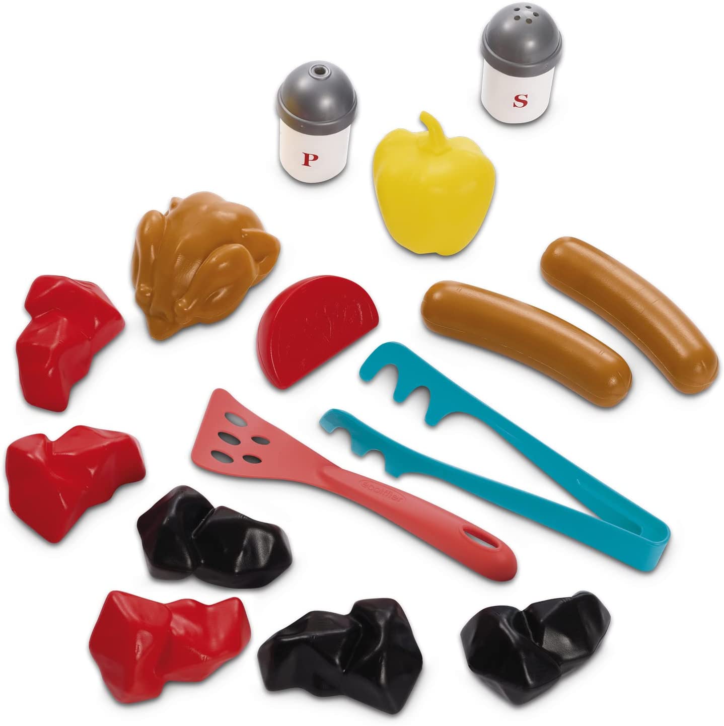Barbeque Set 16 piece Black