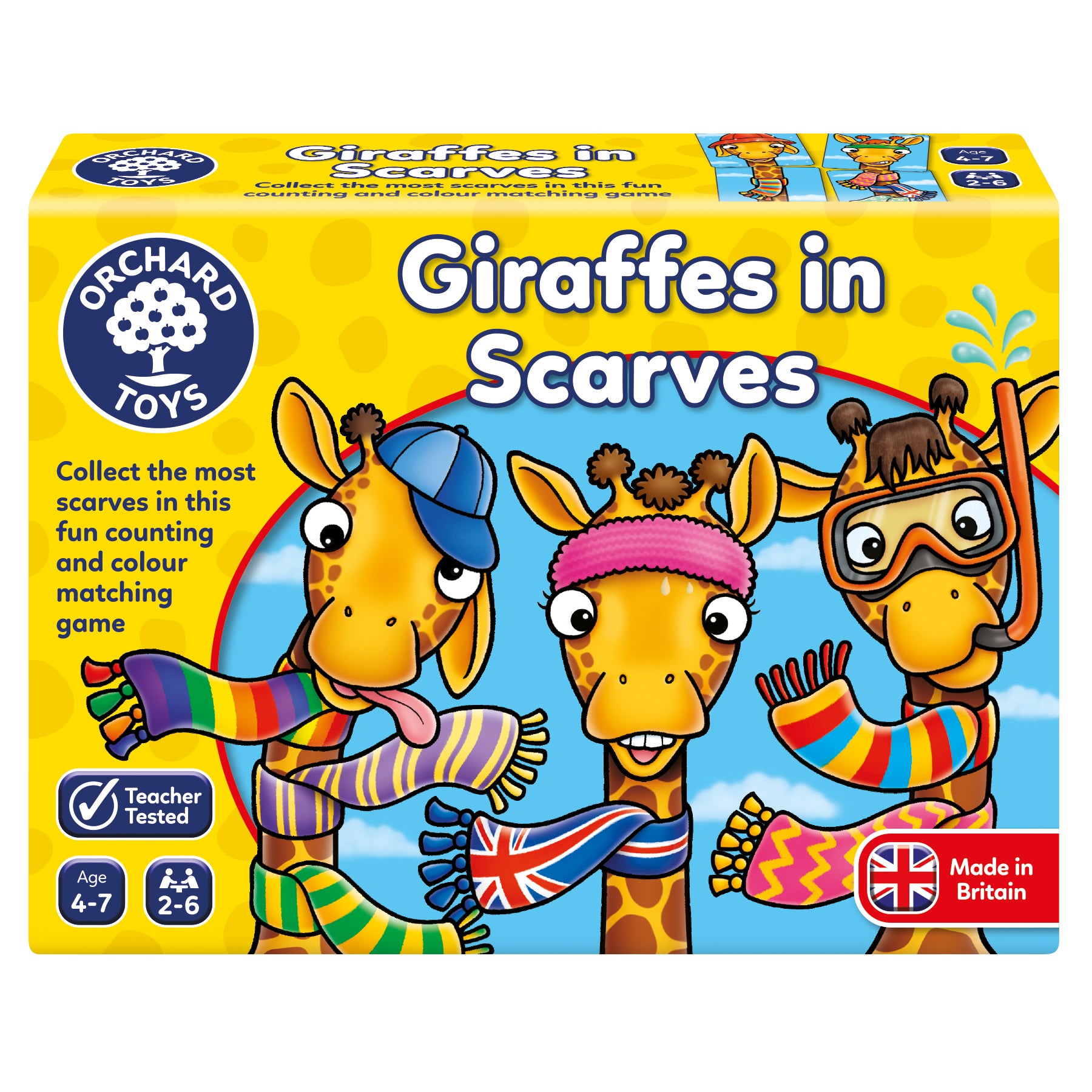 Orchard Giraffes In Scarves