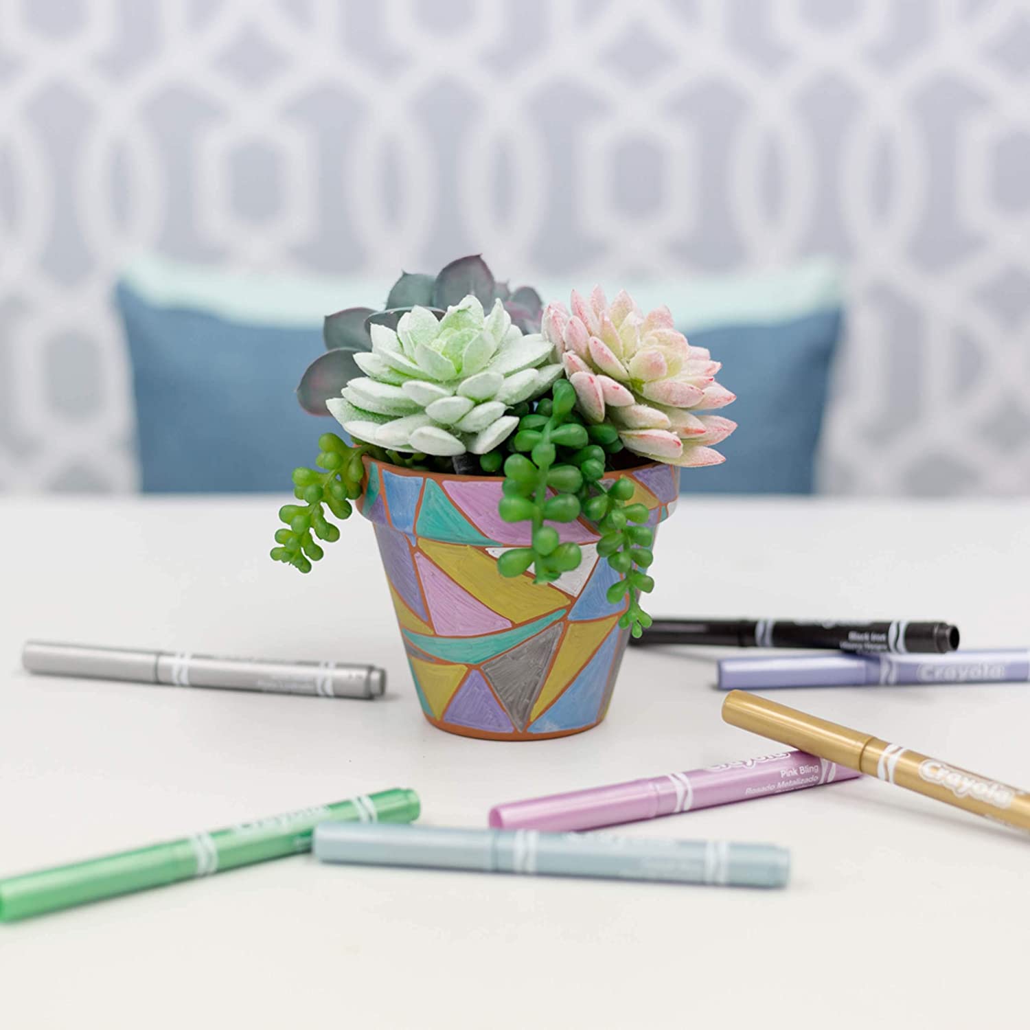 Crayola 6 Metallic Markers