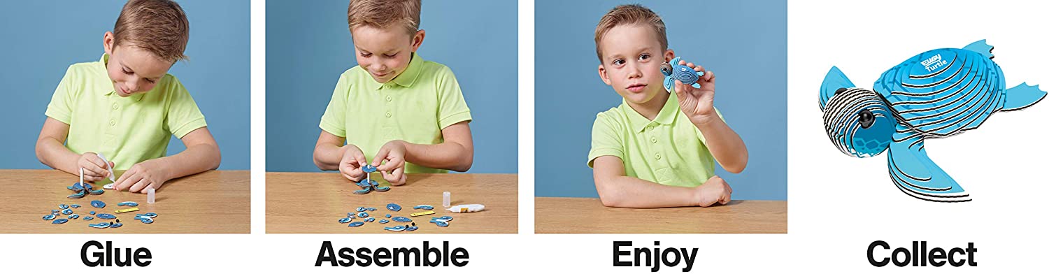 EUGY Turtle 3D Puzzle