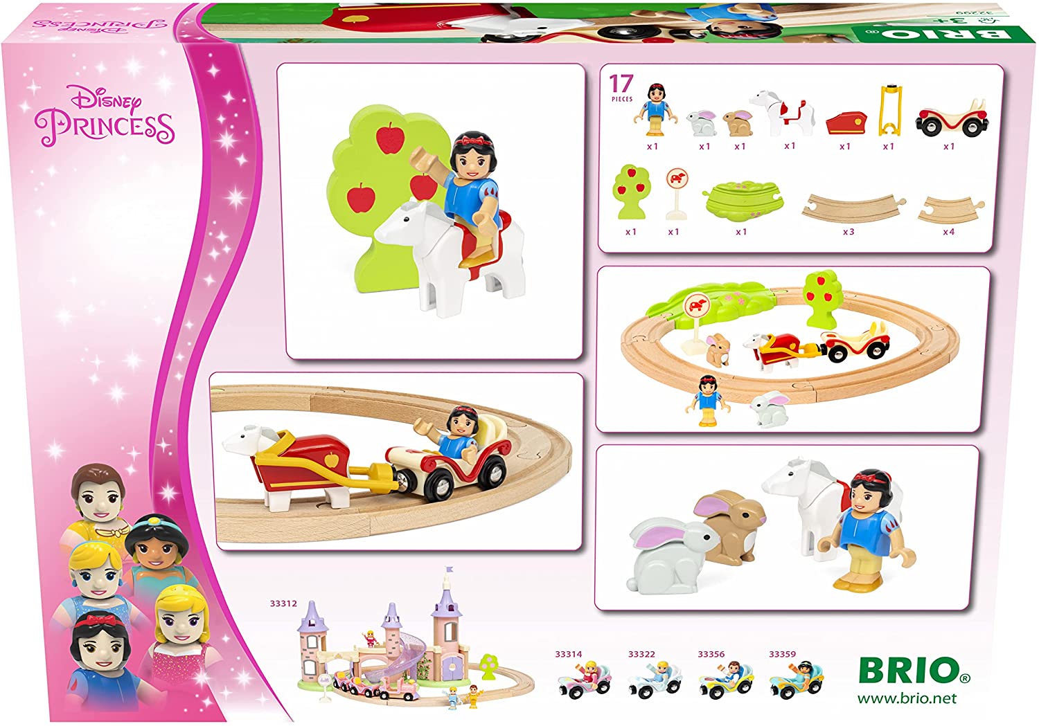 Brio Disney Princess Snow White Train Set