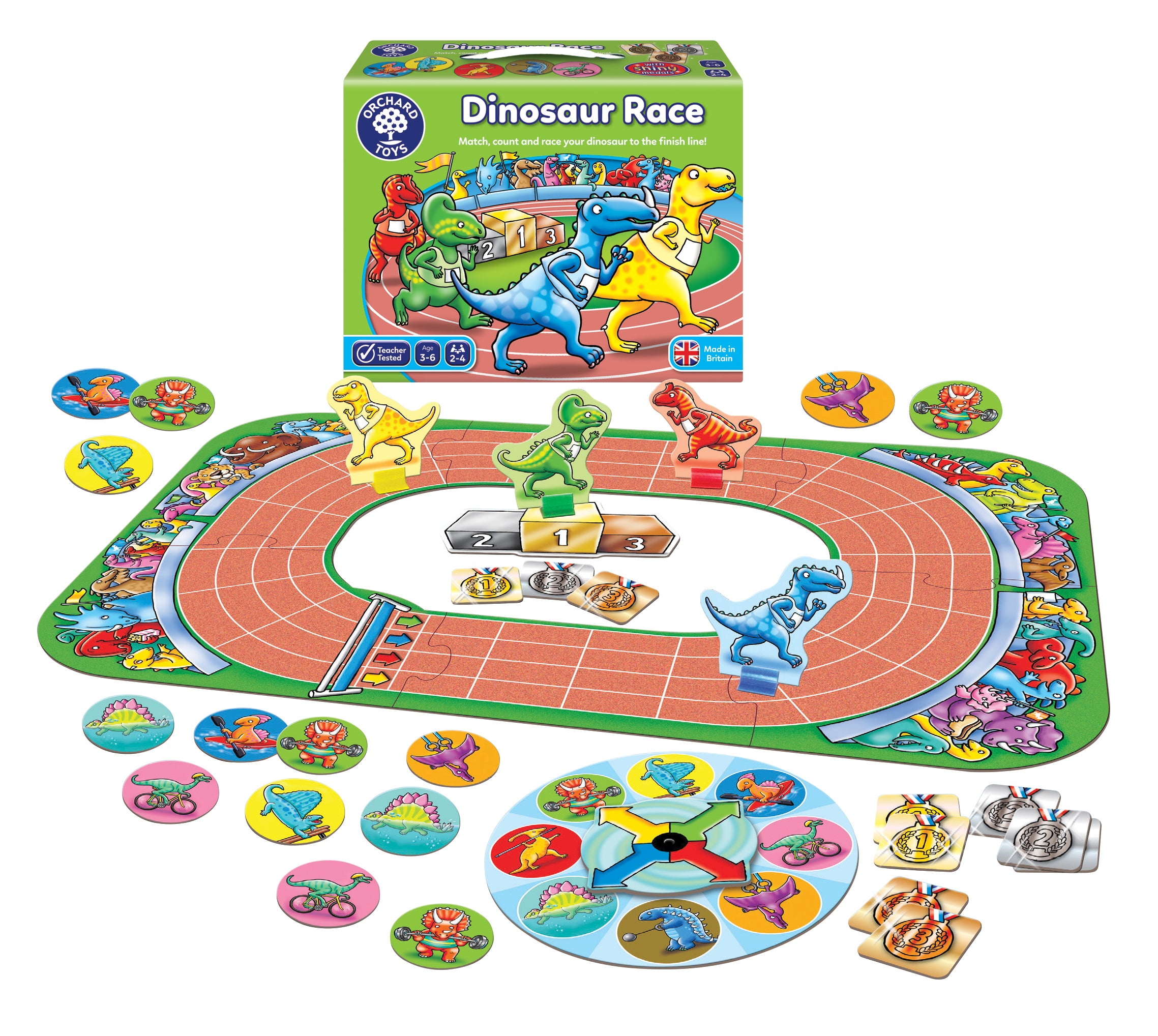 Orchard Dinosaur Race