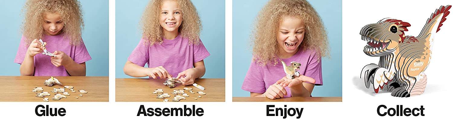 EUGY Raptor 3D Puzzle