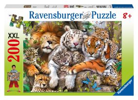 Big Cat Nap XXL 200 Piece Jigsaw
