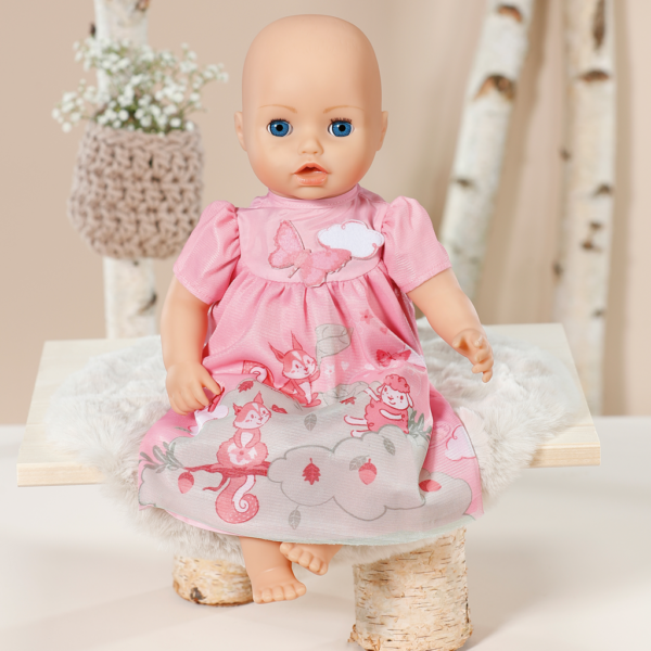 Baby Annabell Dress pink 43cm Outfit