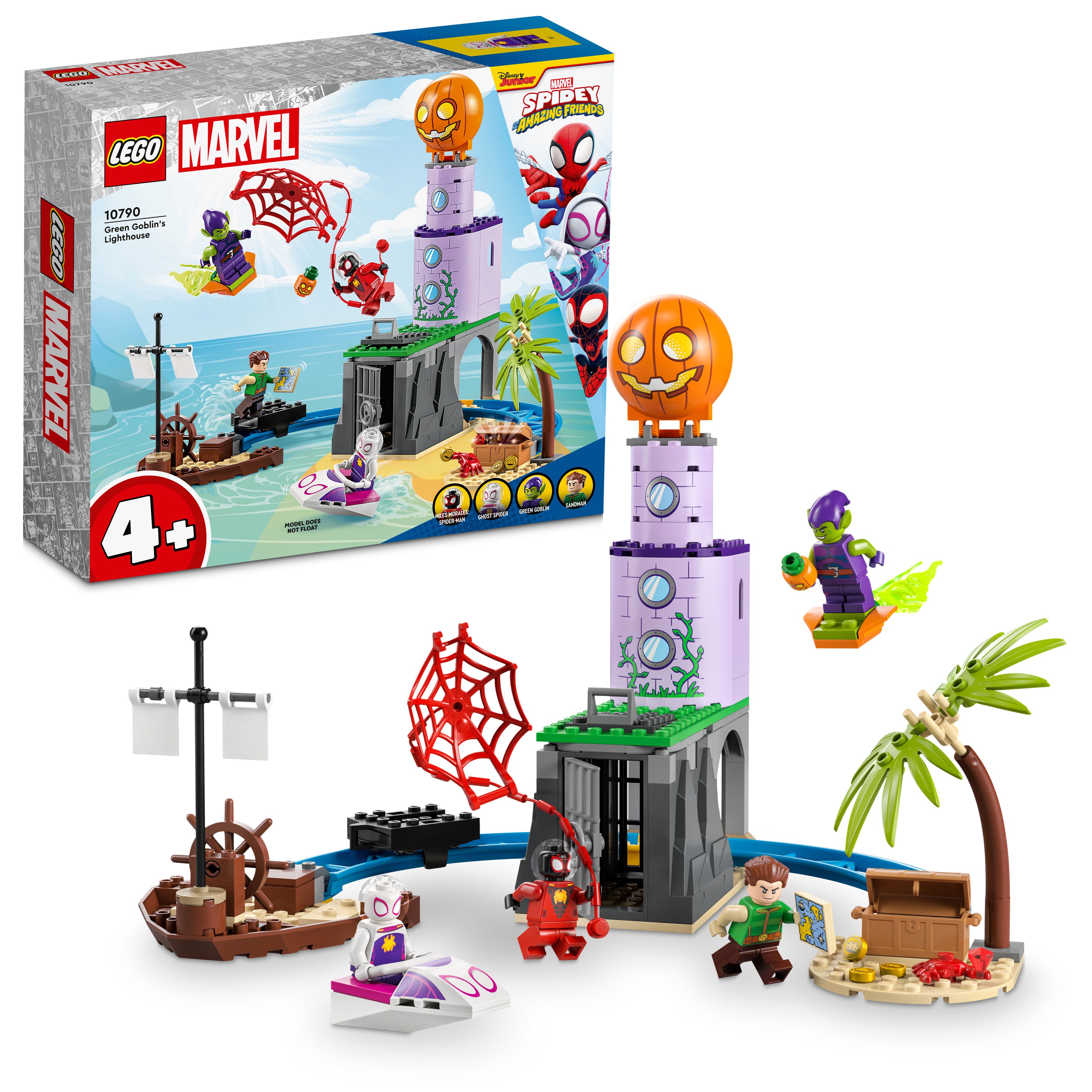 Lego 10790 Team Spidey at Green Goblins Lighthouse