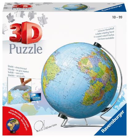 Ravensburger  The World On V-Stand 3D Puzzle - 540