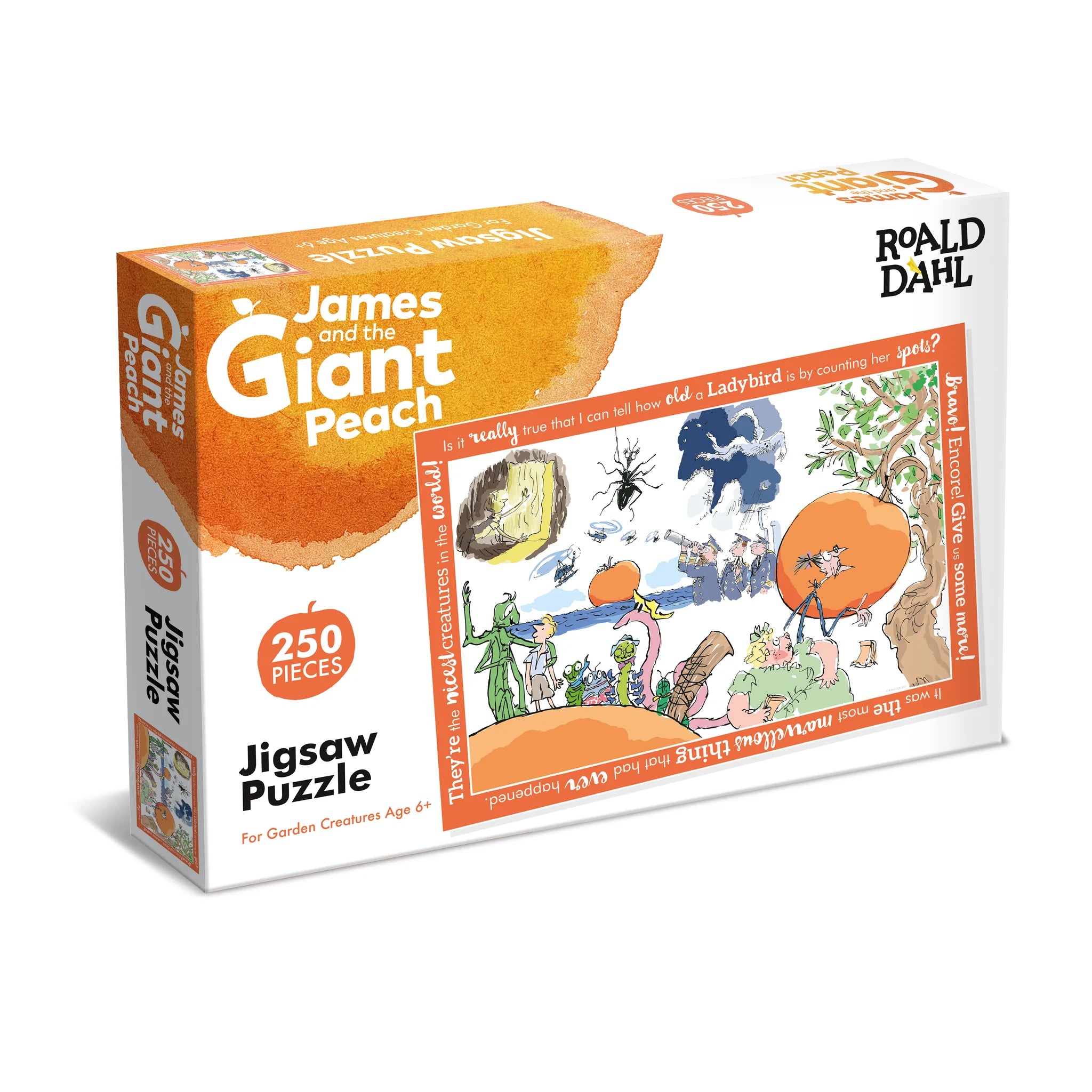 James & the Giant Peach 250 Piece Jigsaw Puzzle