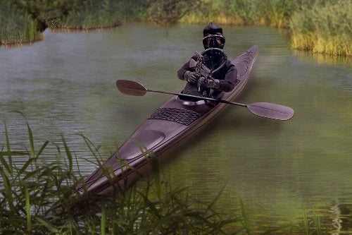 Peacekeepers Military figure with Canoe