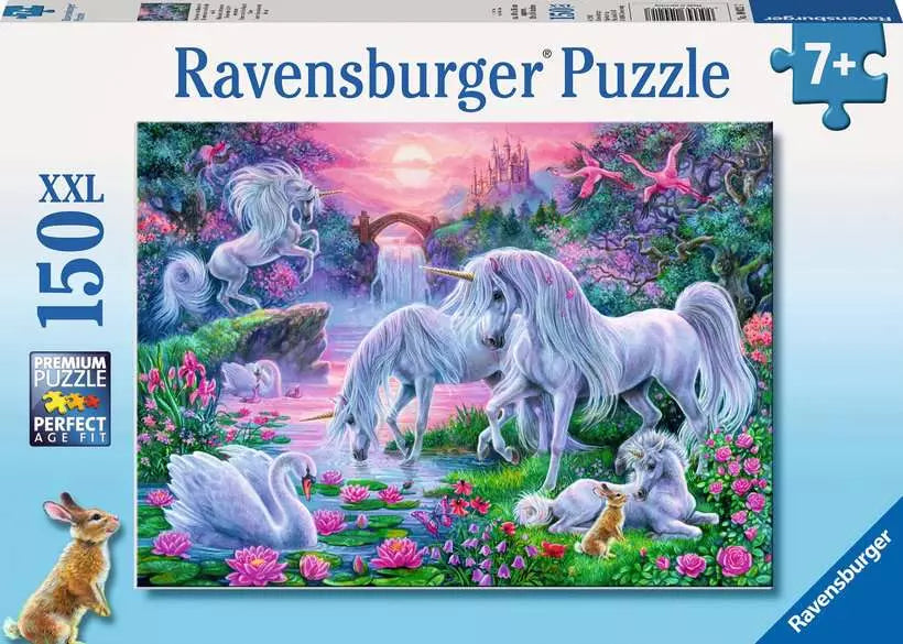 Unicorns in the Sunset Glow 150 Piece Jigsaw
