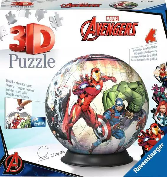 3D Marvel Avengers 72 piece Jigsaw