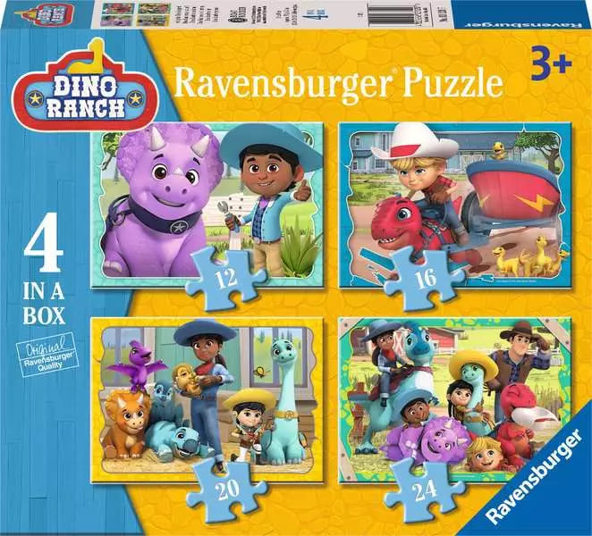 Dino Ranch 4 in a box 12/16/20/24 Piece