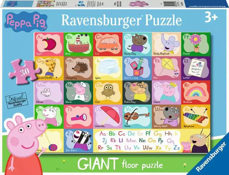 Peppa Pig Alphabet Giant 24 Piece Jigsaw