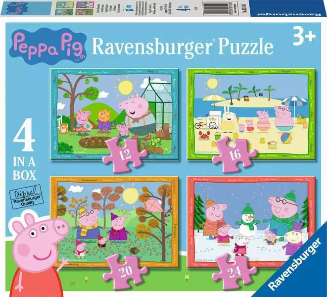 Ravensburger Peppa Pig Four Seasons 4 in a Box