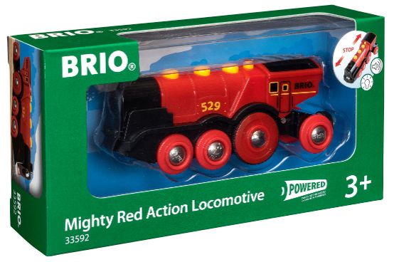 Brio Mighty Red Action Locomotive