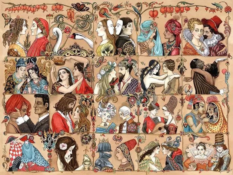 Love Through the Ages 1500 Piece Jigsaw