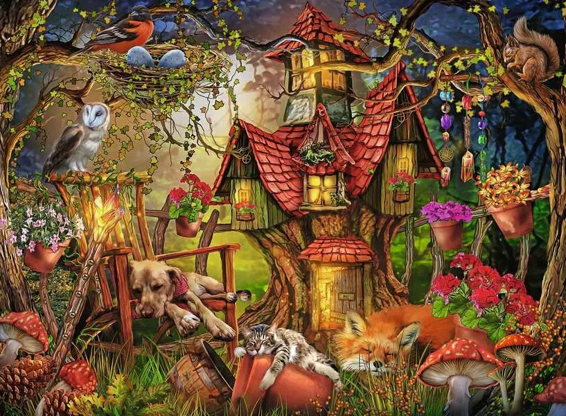 Ravensburger The Little Cottage 200 Piece Jigsaw