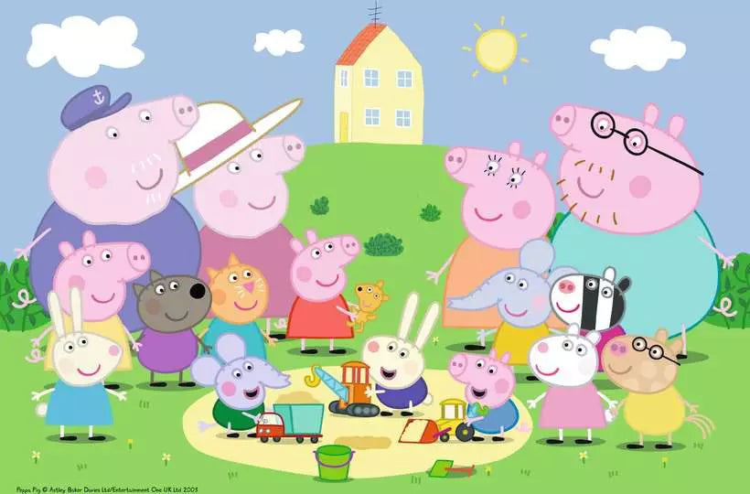 Peppa Pig Fun in the Sun 35 Piece Jigsaw Puzzle