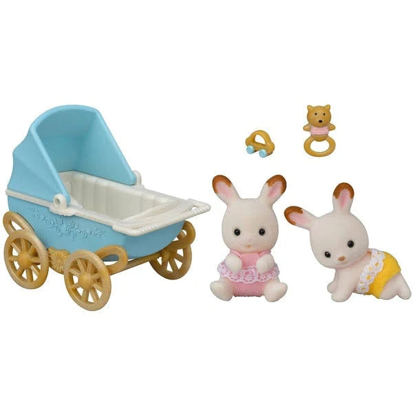 Sylvanian Families Chocolate Rabbit Twin Set