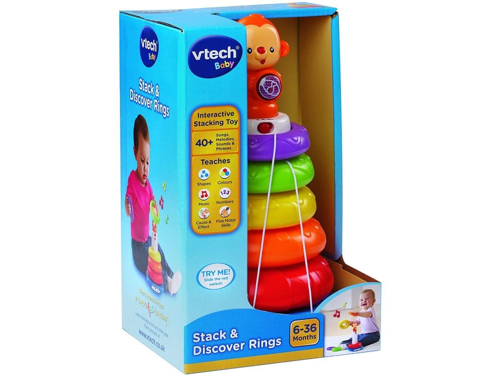 Vtech Stack & Discover Rings