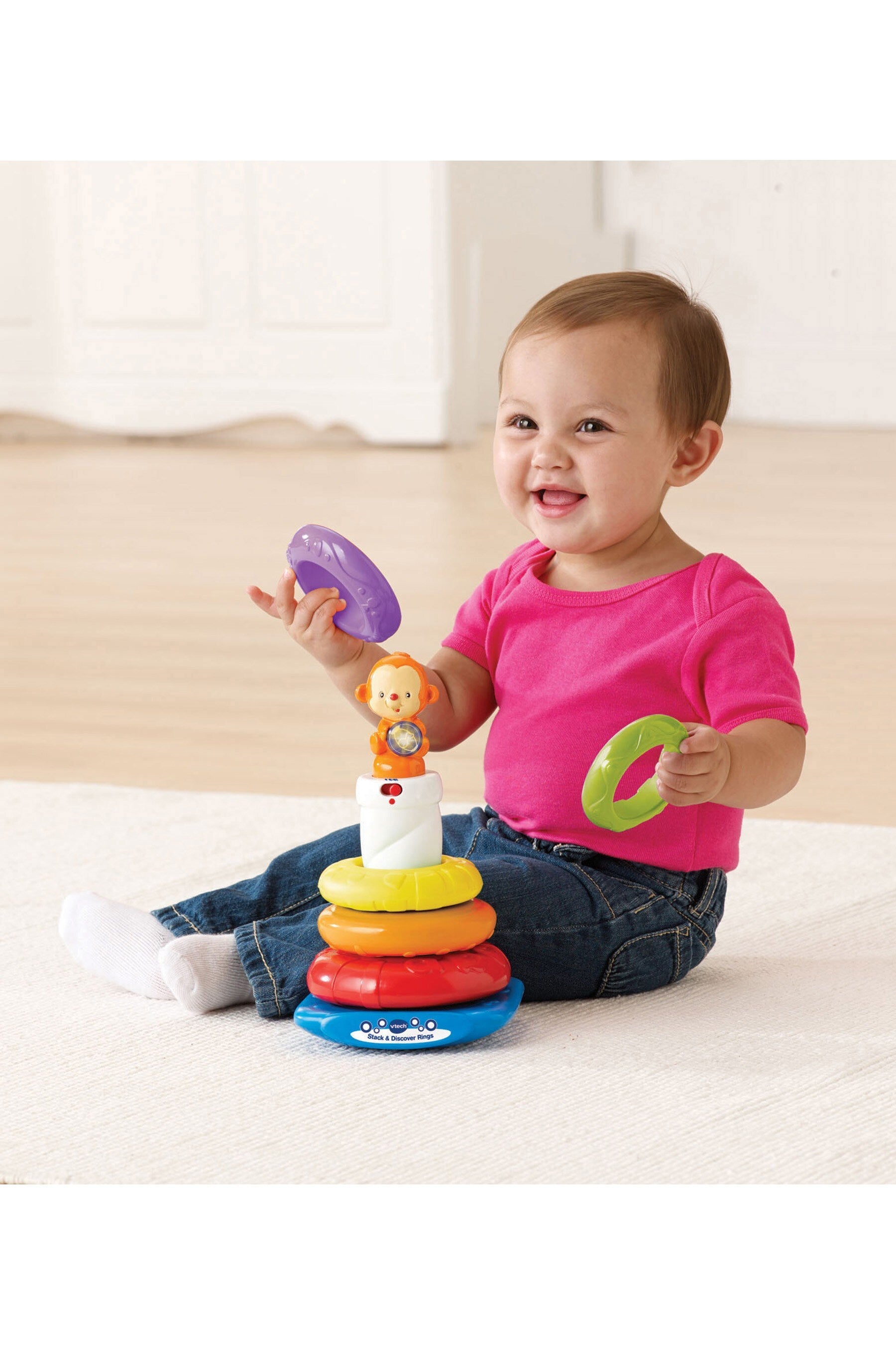 Vtech Stack & Discover Rings