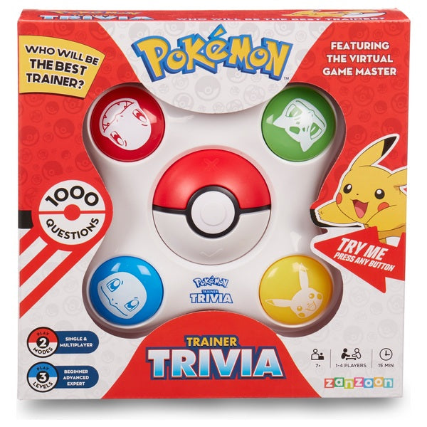 Pokemon Trainer Trivia Game