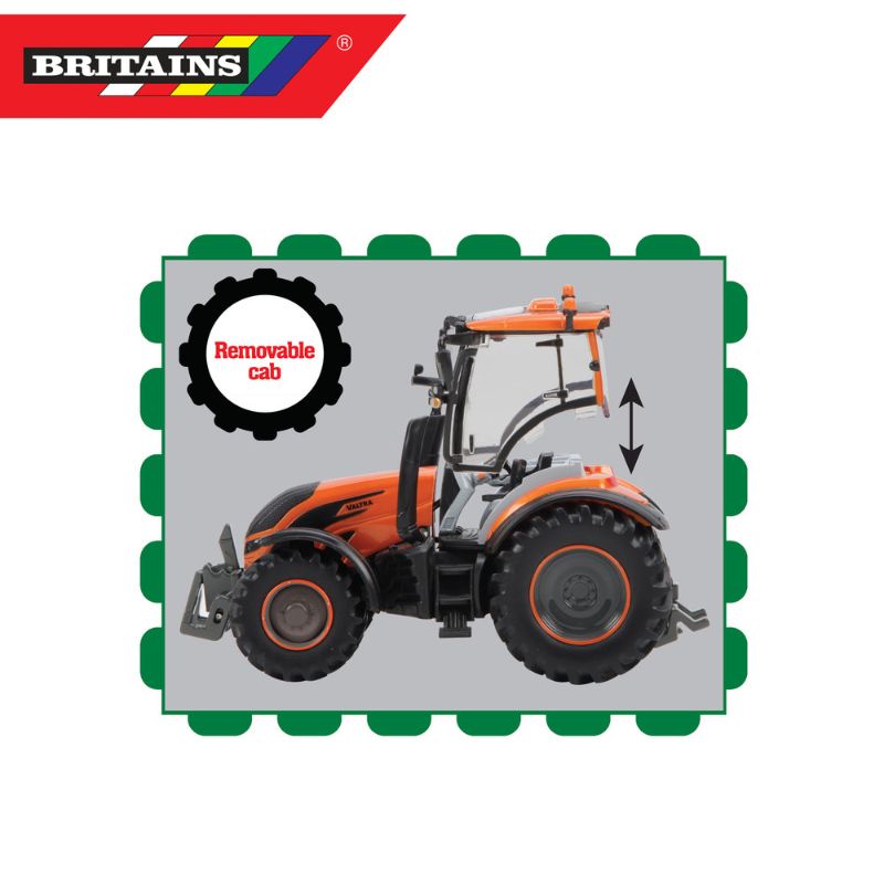 Britains Valtra TZ54 Orange Tractor