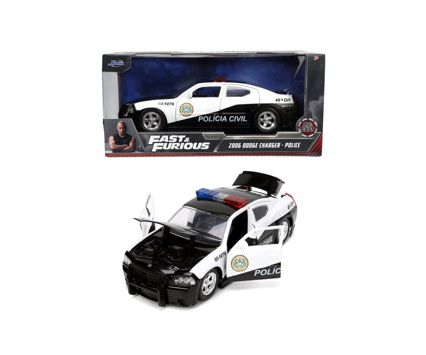 Jada Fast & Furious 2006 Police Car