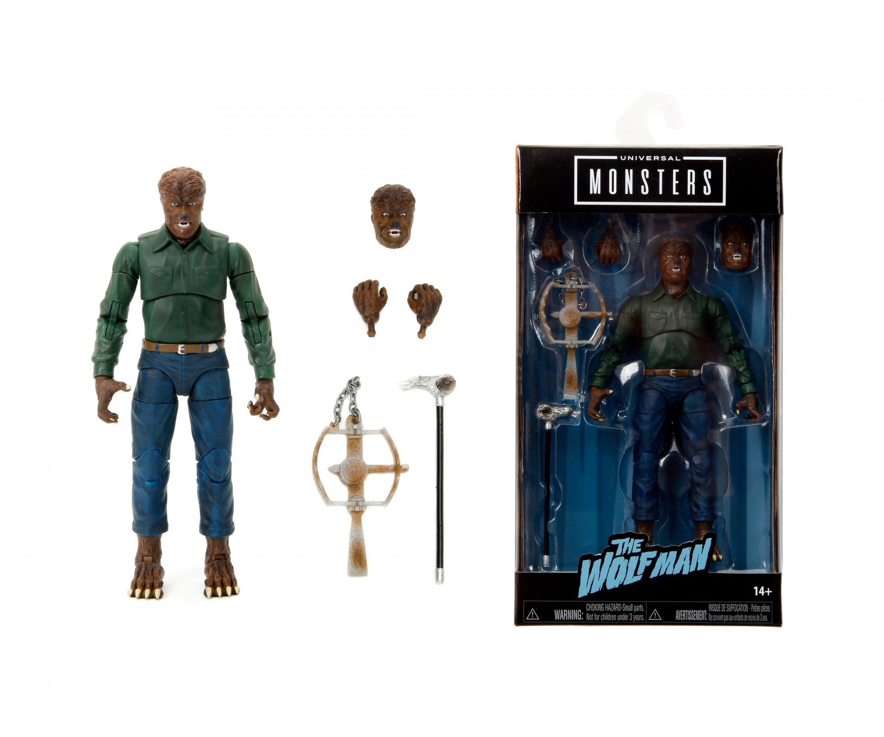 Universal Monsters The Wolfman 6" Delux Figure