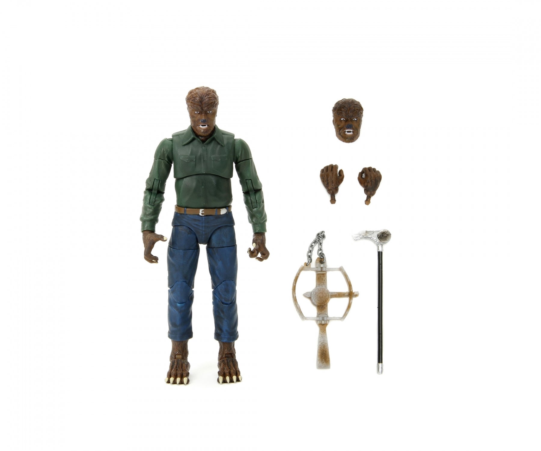 Universal Monsters The Wolfman 6" Delux Figure