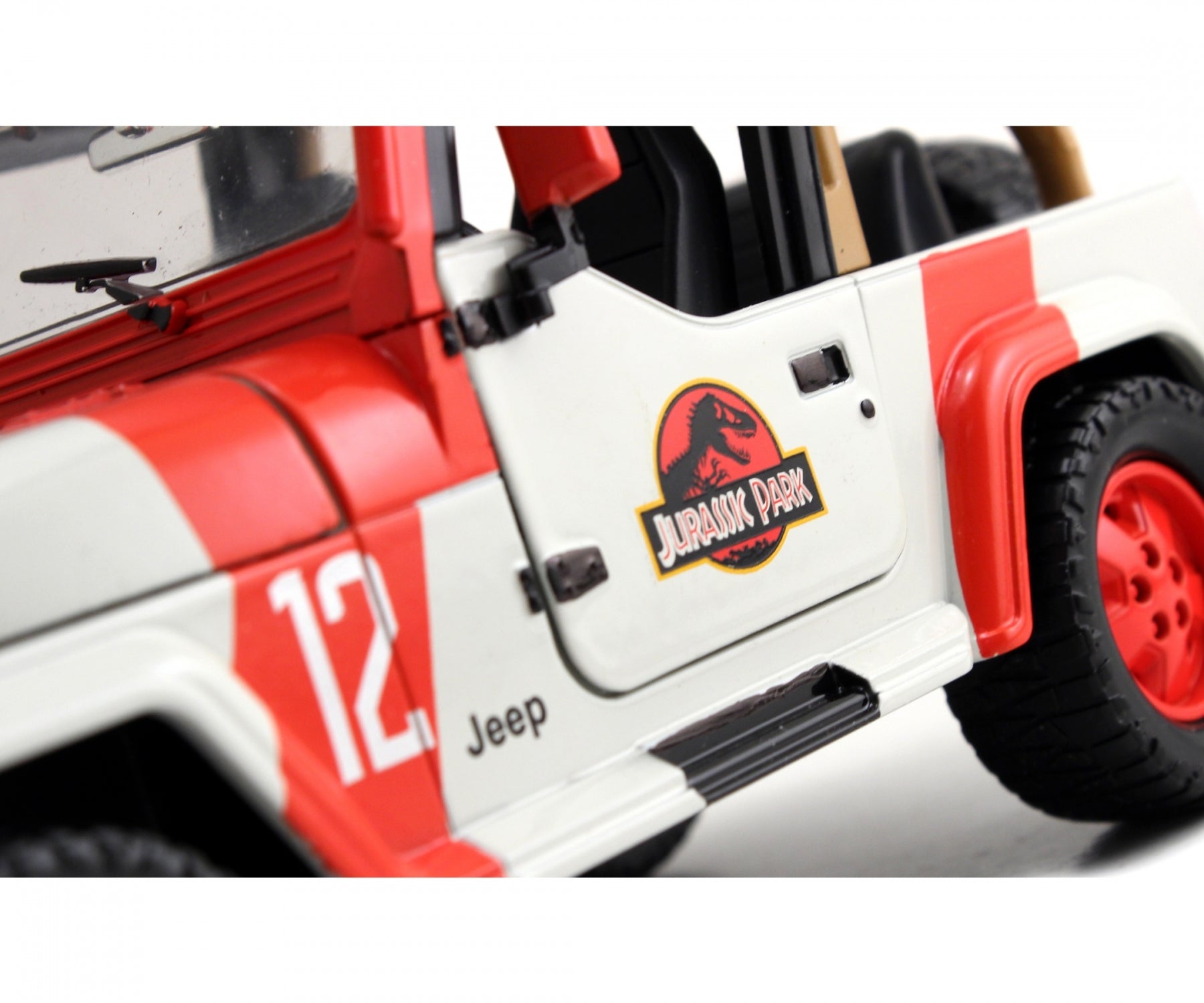 Jada Jurassic Park Jeep Wrangler 1:24 Die Cast