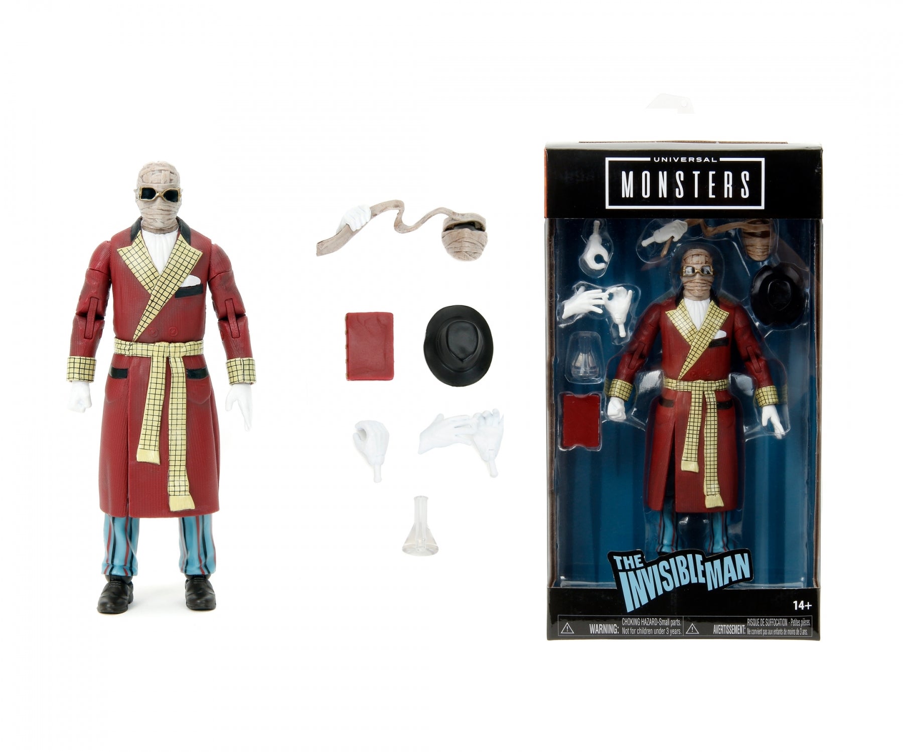 Universal Monsters The Invisible Man Delux Figure