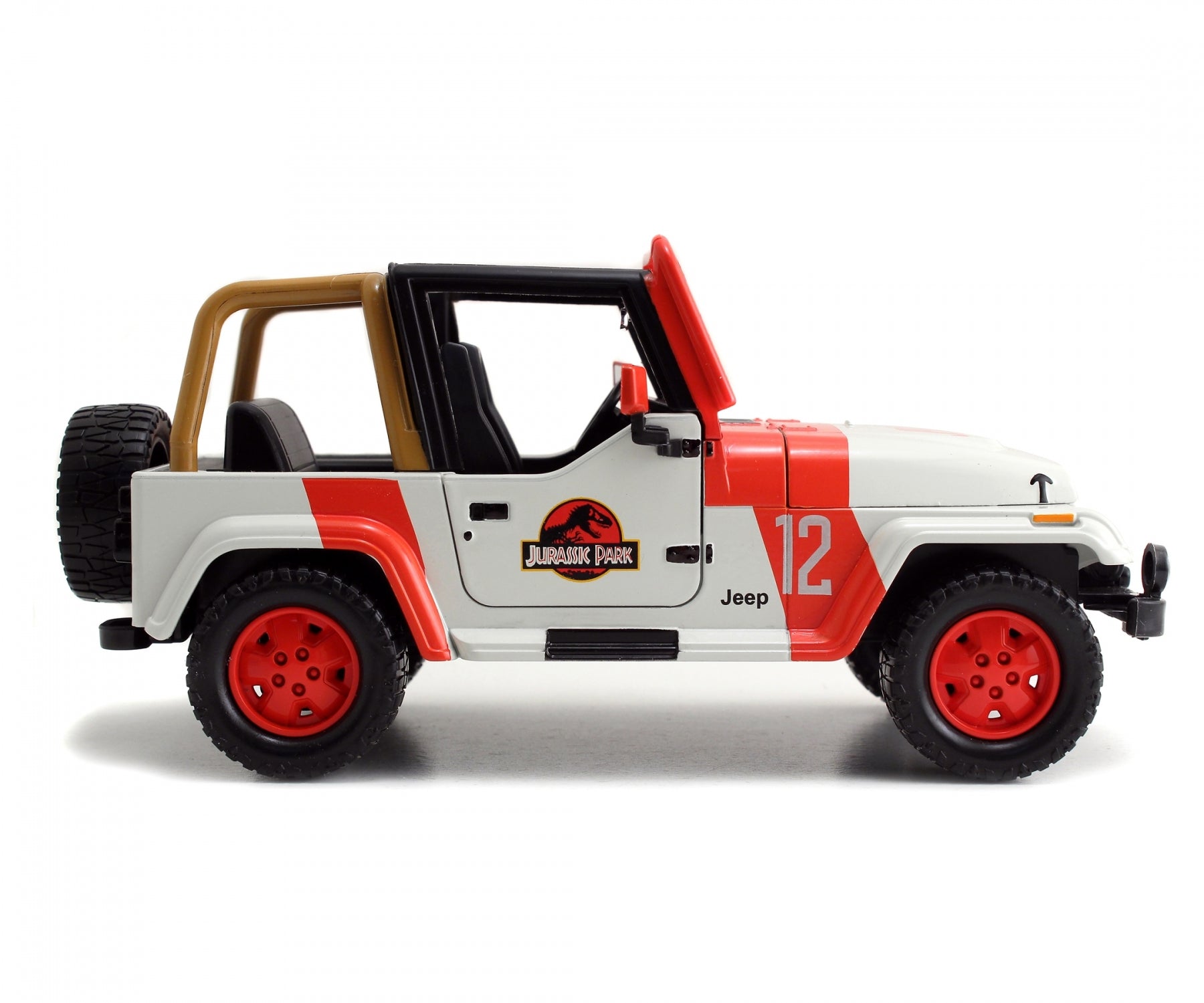 Jada Jurassic Park Jeep Wrangler 1:24 Die Cast