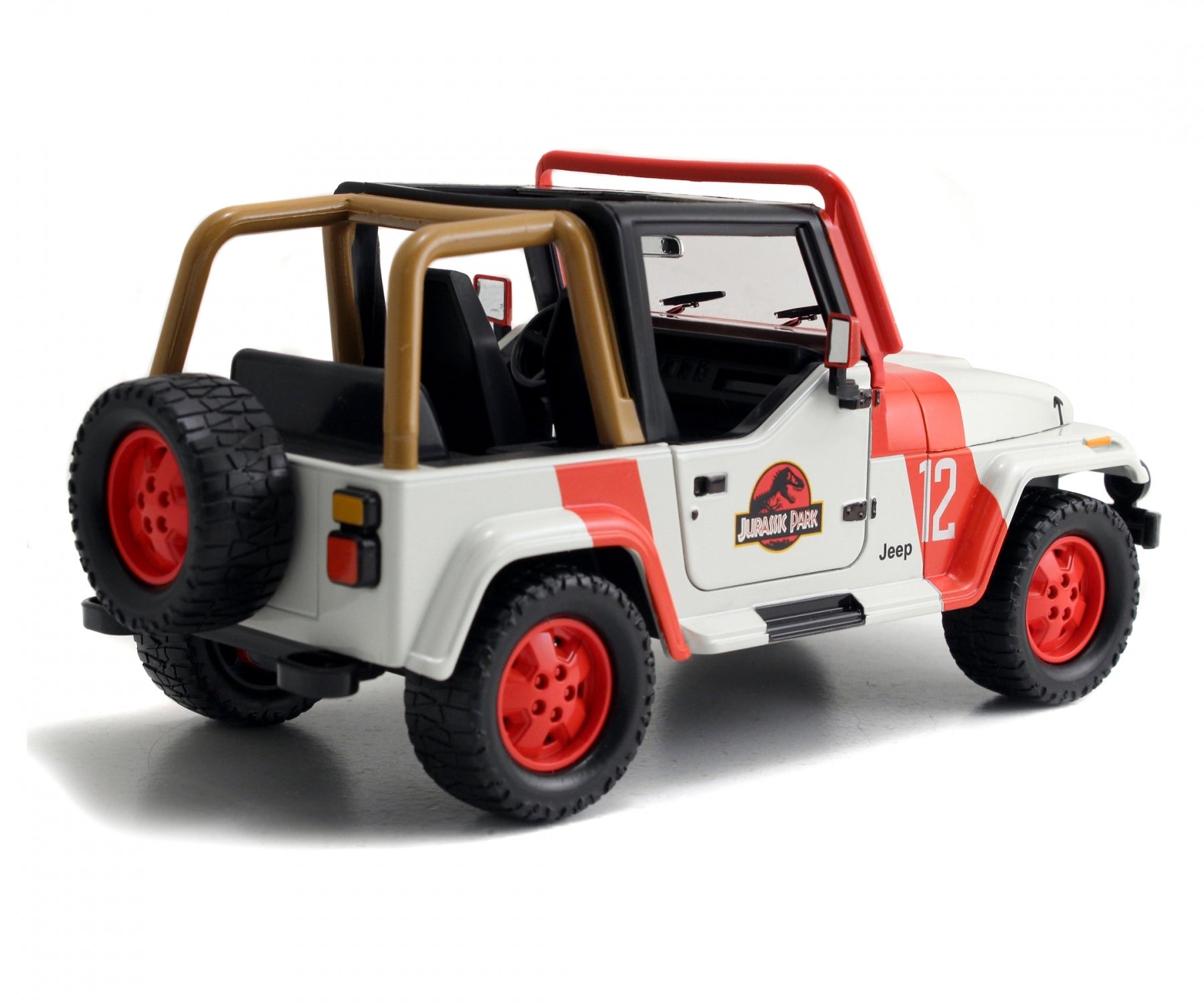 Jada Jurassic Park Jeep Wrangler 1:24 Die Cast