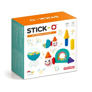Magformers Stick-O POP Freinds 10pc set