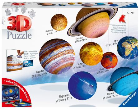 Ravensburger  Planetary Solar System 3D Puzzle