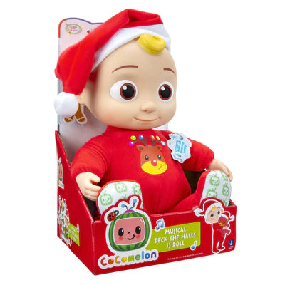 CoComelon Musical Deck the Halls JJ Doll