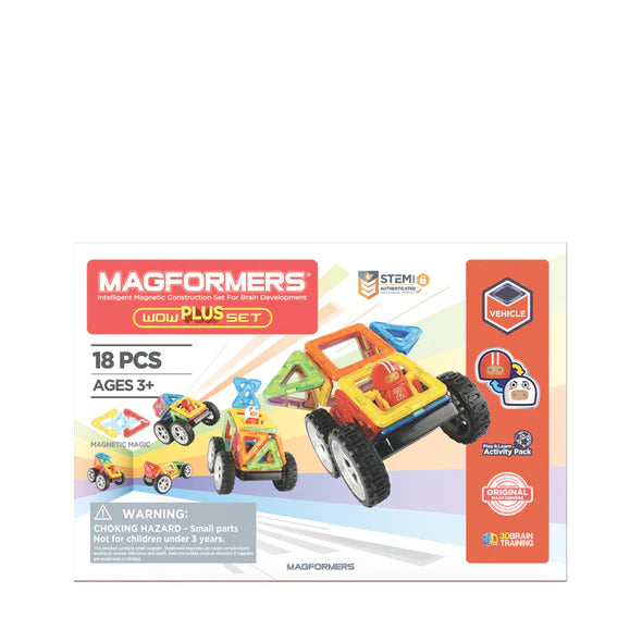 Magformers Wow Plus 18 Piece Set