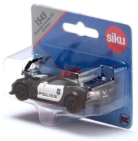 Siku 1:87 Chevrolet Corvette ZR1 US Police Car
