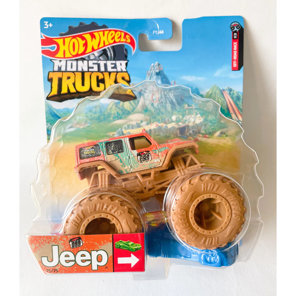 Hot Wheels Monster Trucks 1:64 Ast