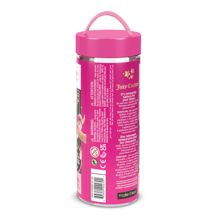 Sticker Chic: Juicy Couture Shoe Stickers