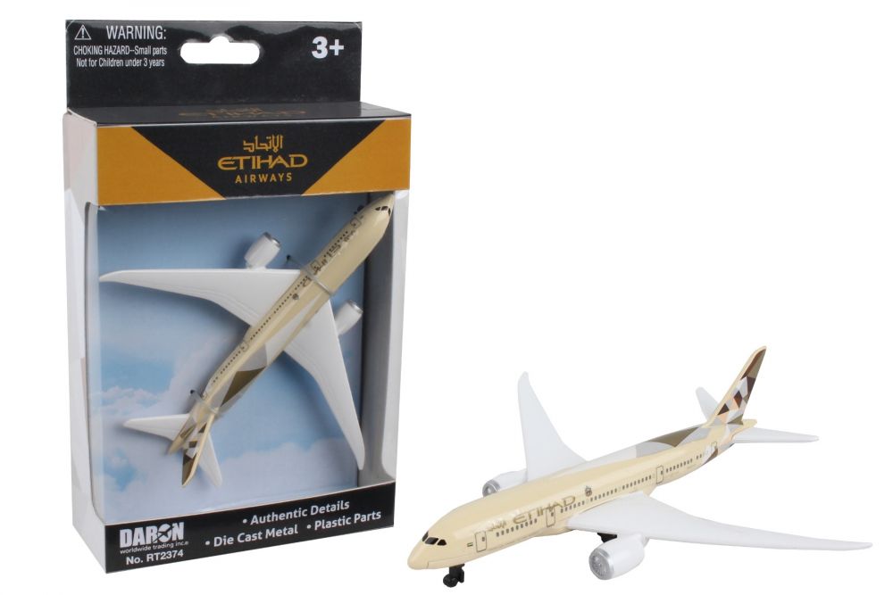 Etihad Airways Die Cast Plane