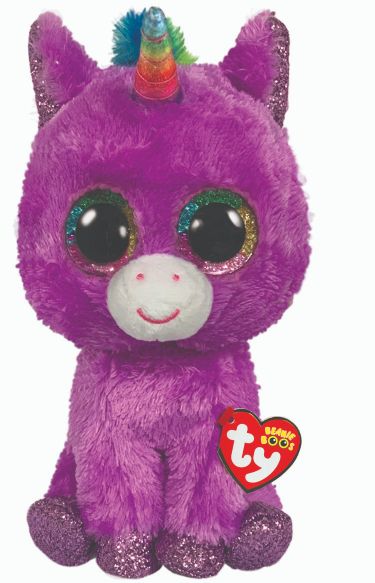 TY Rosette Unicorn - Boo Medium