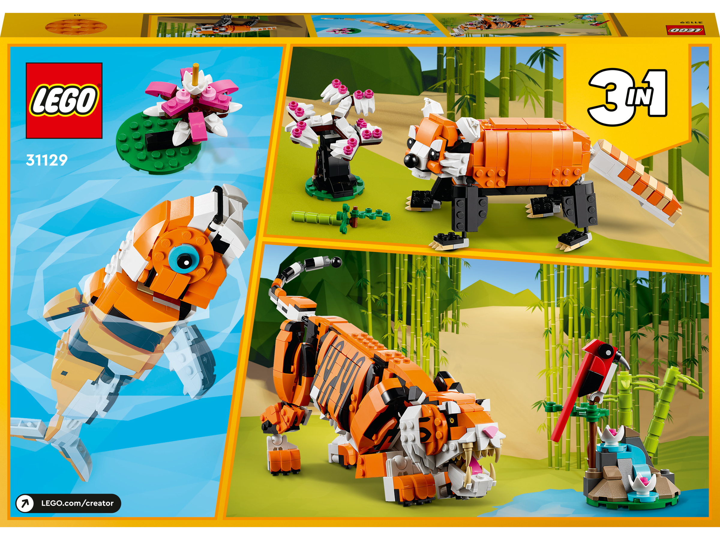 Lego 31129 Majestic Tiger