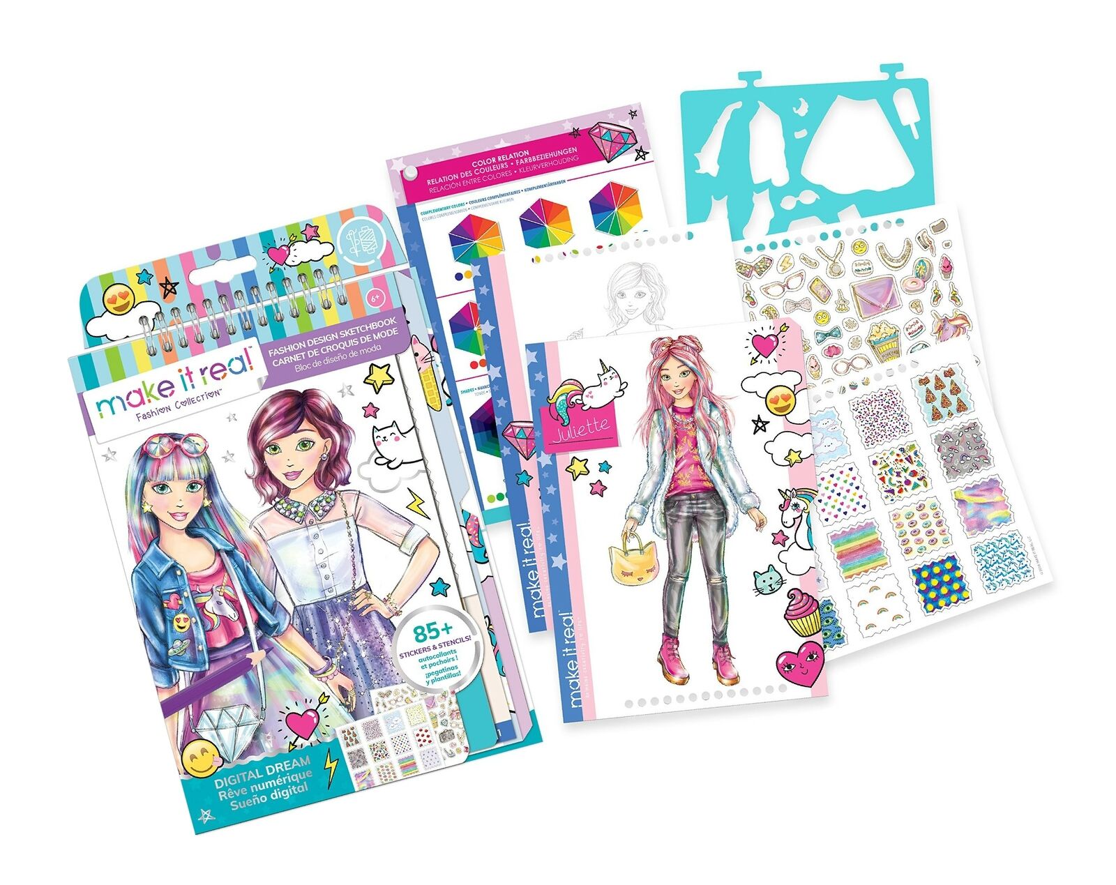 Digital Dream:Fashion Design Sketchbook