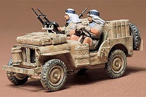Tamiya British Sas Jeep 1:35 Scale Kit