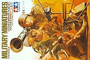 Tamiya Us Gun & Mortar Team 1:35 Scale Kit