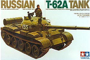 Tamiya Russian T-62A Tank 1:35 Scale Kit